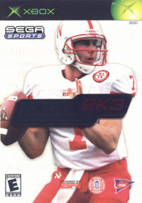 NCAA College Football 2K3 Xbox US box art